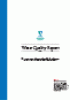 Water Quality Report