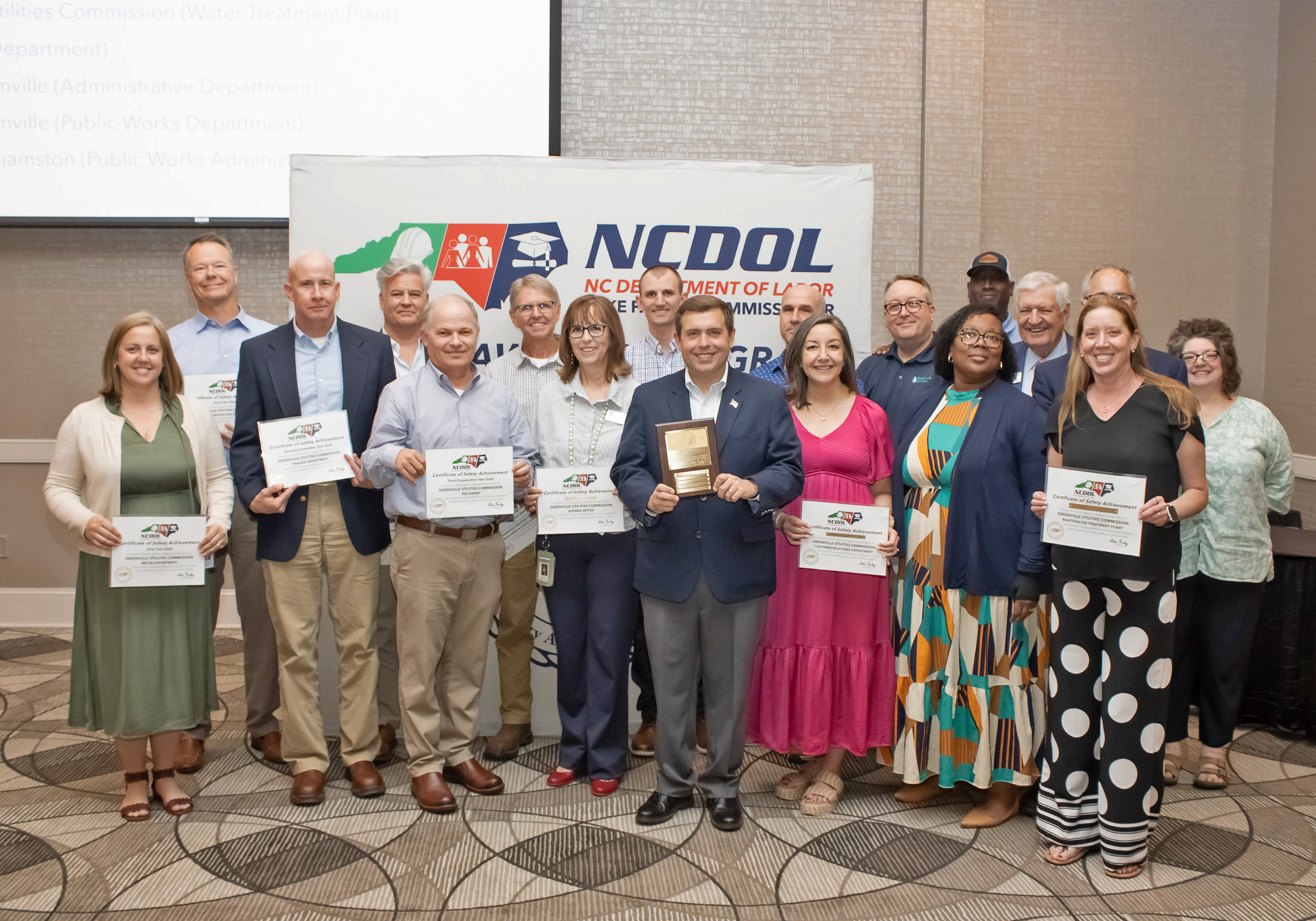 Group holds safety awards